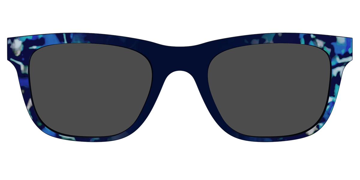 The Polarized Indigo Tortoise Sun Top