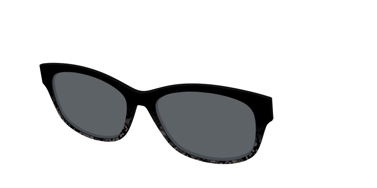 The Polarized Shaded Tortoise Sun Top