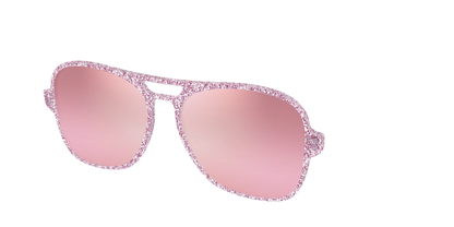 The Polarized Rose Gold Sparkle Sun Top