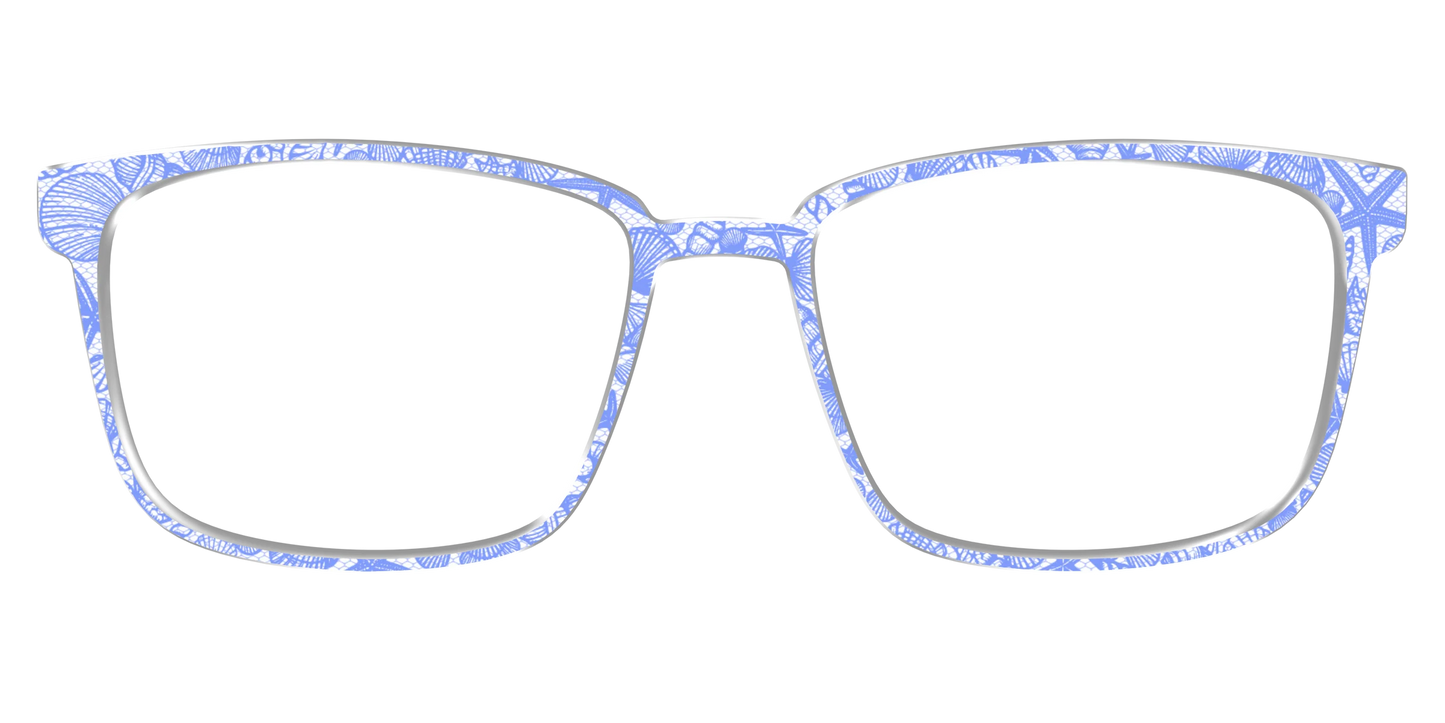 The Reef Blue Shell Lace