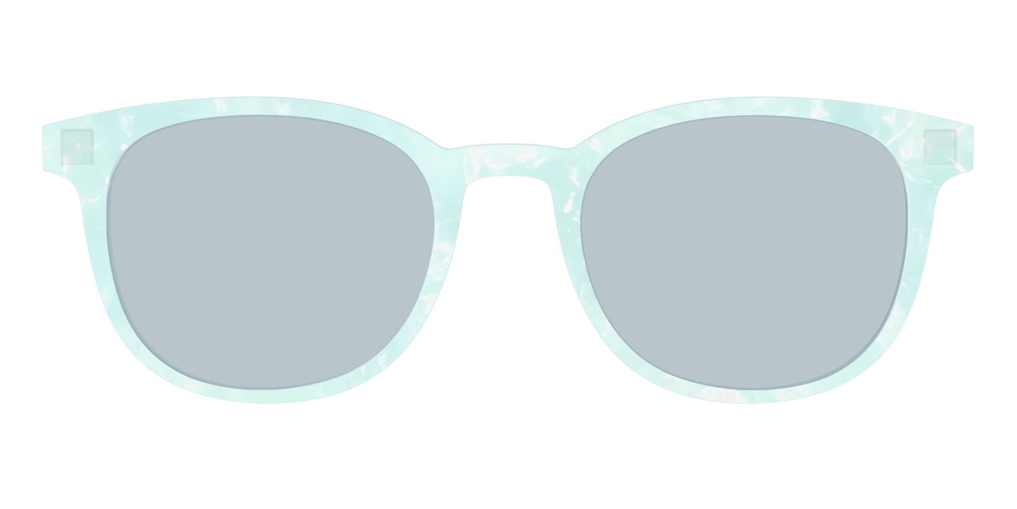 The Oceanic Pearl with Slate Blue Lens