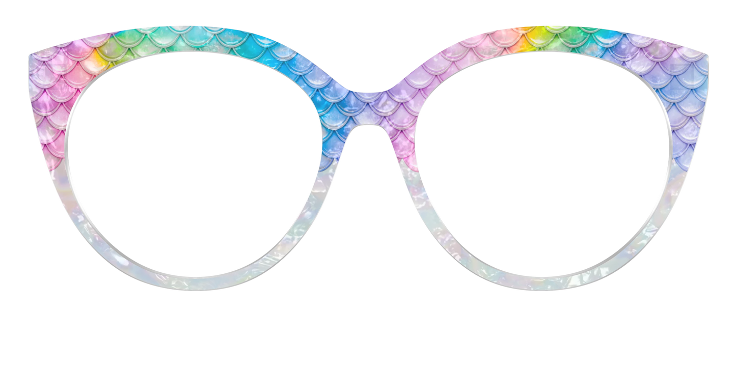 The Rainbow Pearl Scales Crystal