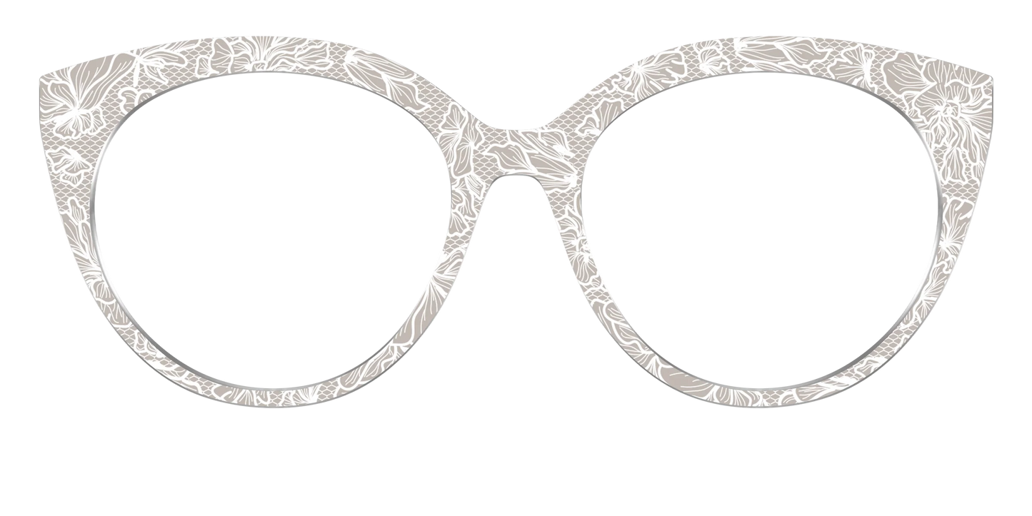 The Taupe Floral Lace