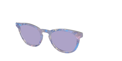 The Lavender Pearl Tort With Celestial Purple Lens
