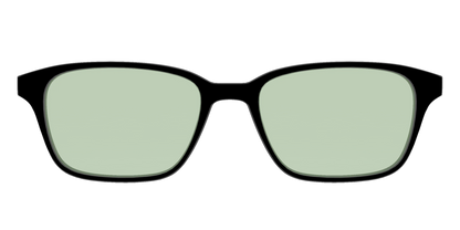 The Black With Sage Green Lens
