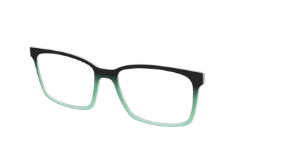 The Black to Spearmint Gradient
