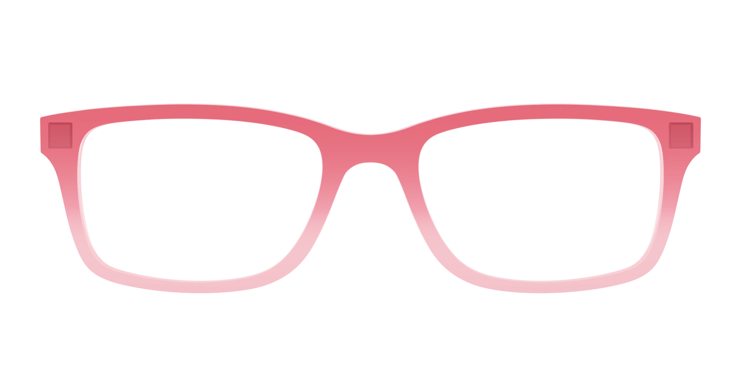 The Red to Coral Gradient Crystal