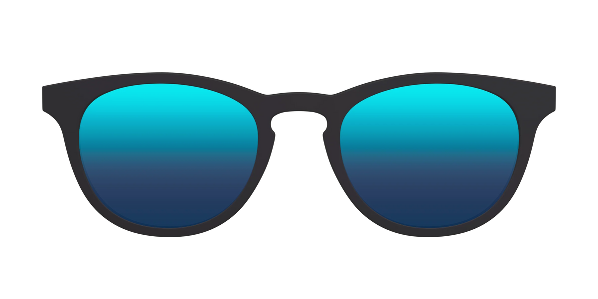The Polarized Blue Reflective Sun Top