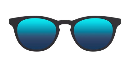 The Polarized Blue Reflective Sun Top