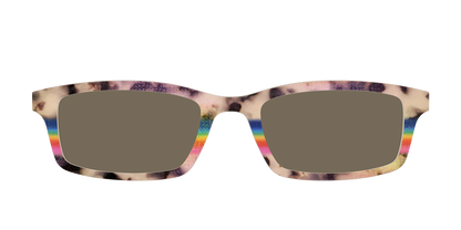 The Polarized Prism Split Tortoise Sun Top