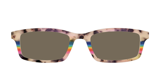 The Polarized Prism Split Tortoise Sun Top