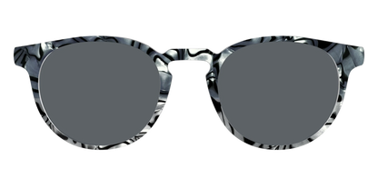 The Polarized Zebra Pearl Split Sun Top