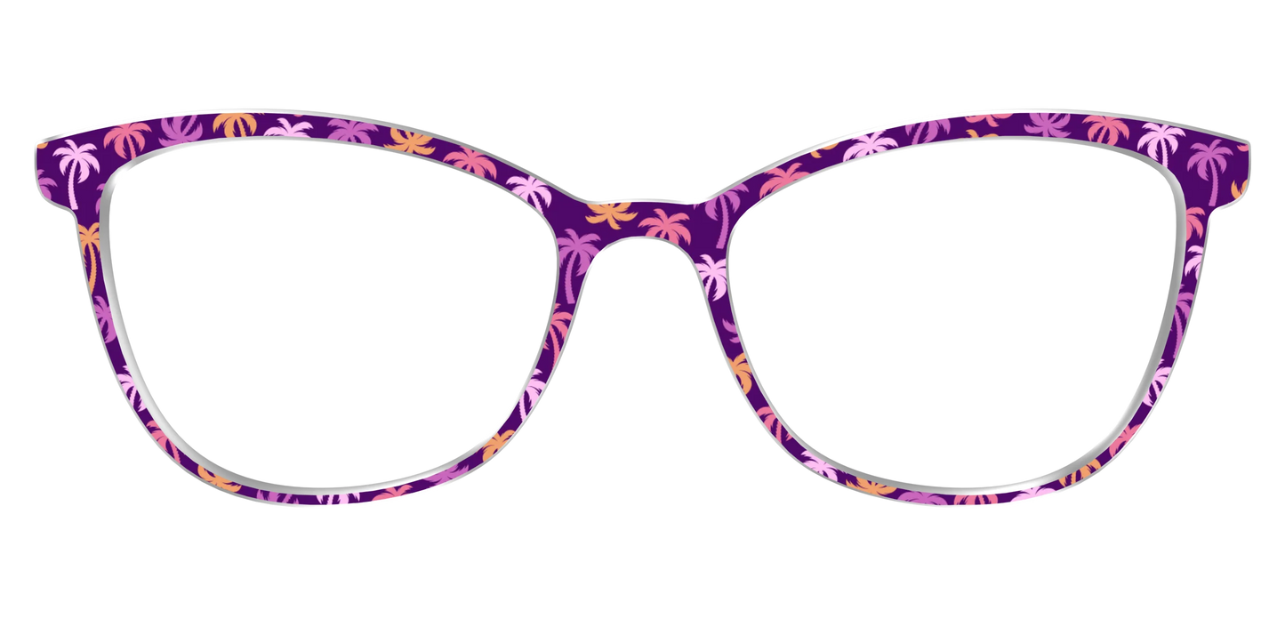 The Violet Palm Trees