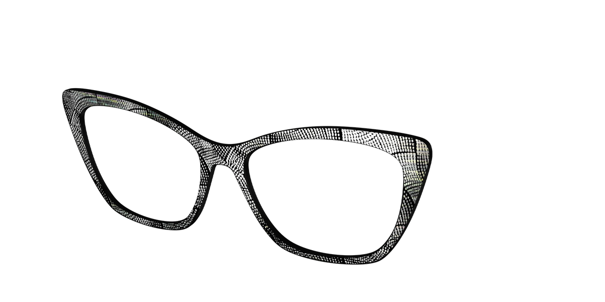 The Silver Iridescent Sound Waves