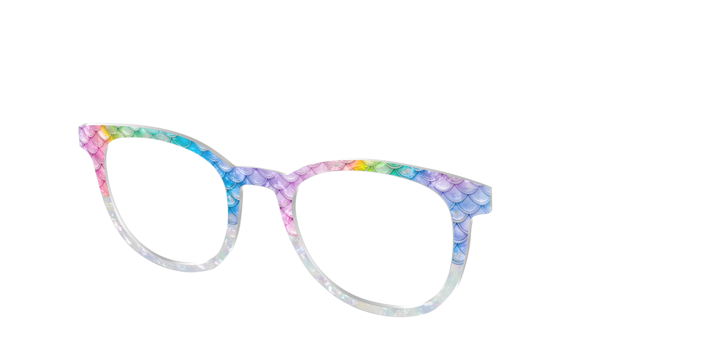 The Rainbow Pearl Scales Crystal