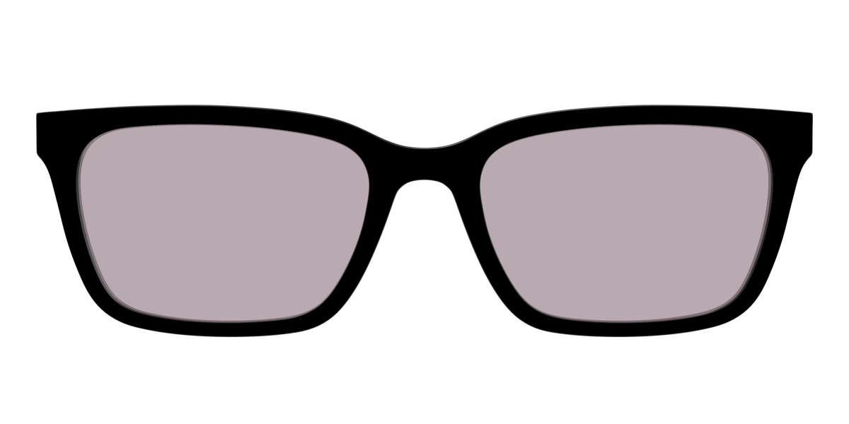 The Black with Gray Gaming Lens