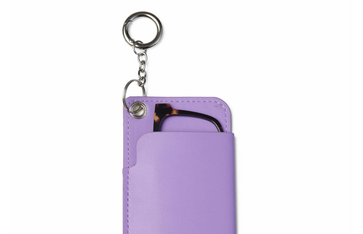 The Top Frame Keychain Case Lavender