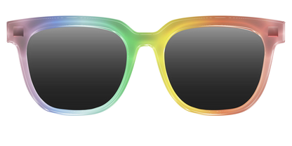 The Polarized Rainbow Gradient Sun Top