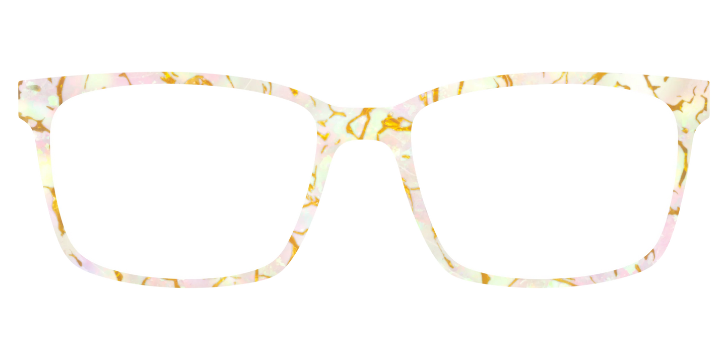 The Opalescent Pearl with Gold Streaks