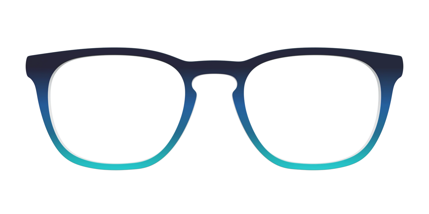 The Royal Blue to Seafoam Gradient