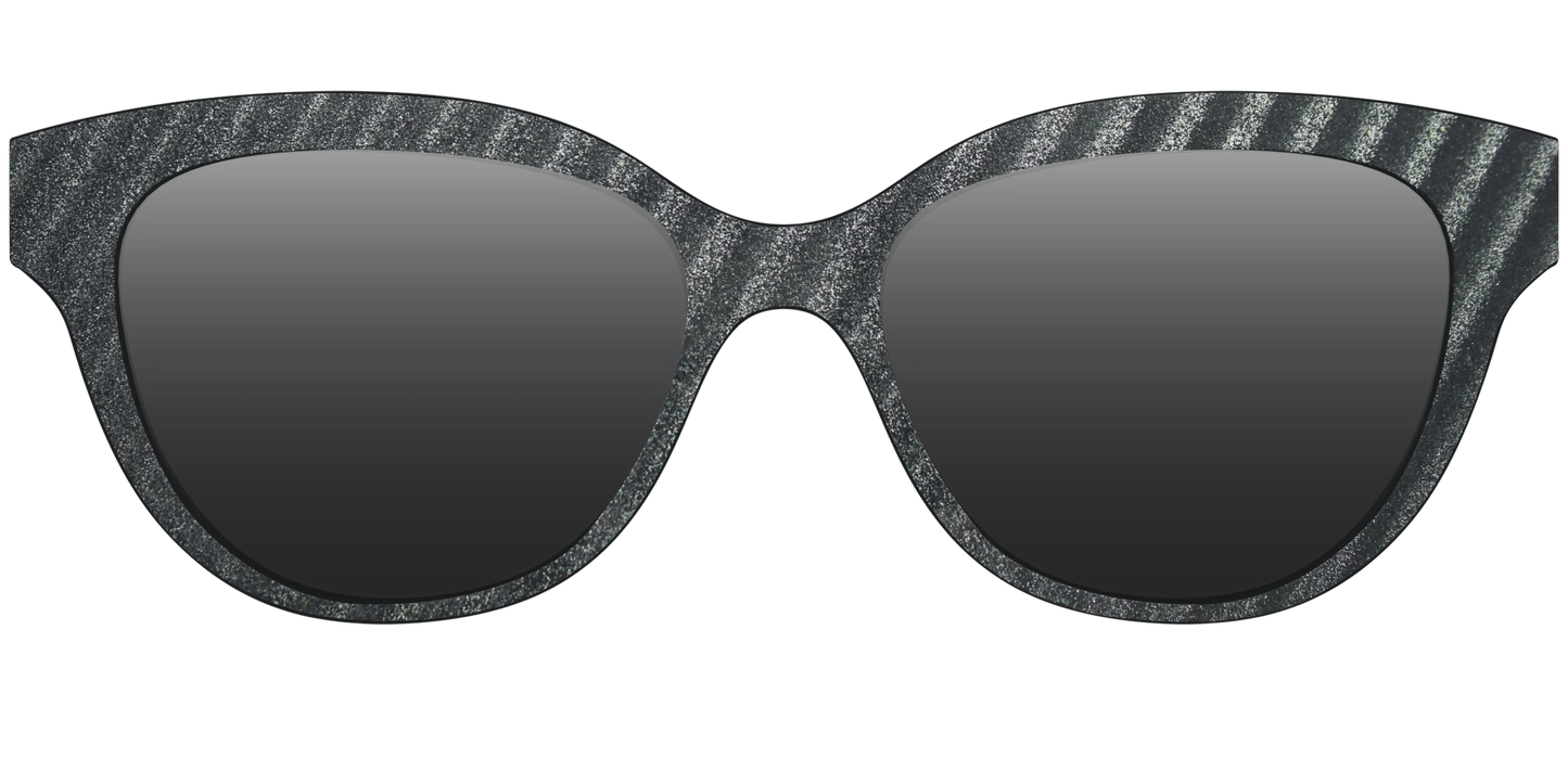 The Polarized Obsidian Stripe Sun Top