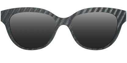 The Polarized Obsidian Stripe Sun Top