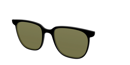 The Black with Green Racquet Sport Lens