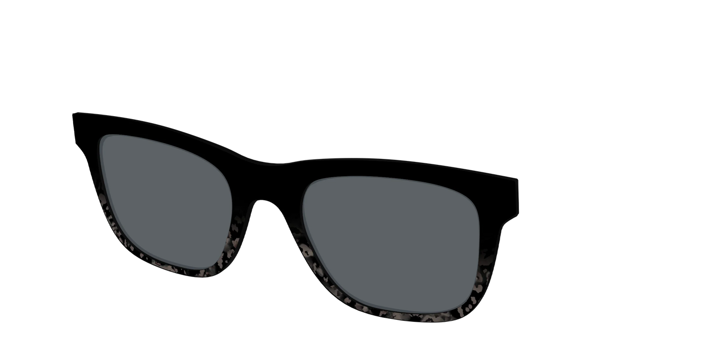 The Polarized Shaded Tortoise Sun Top