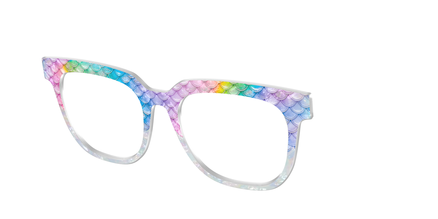 The Rainbow Pearl Scales Crystal