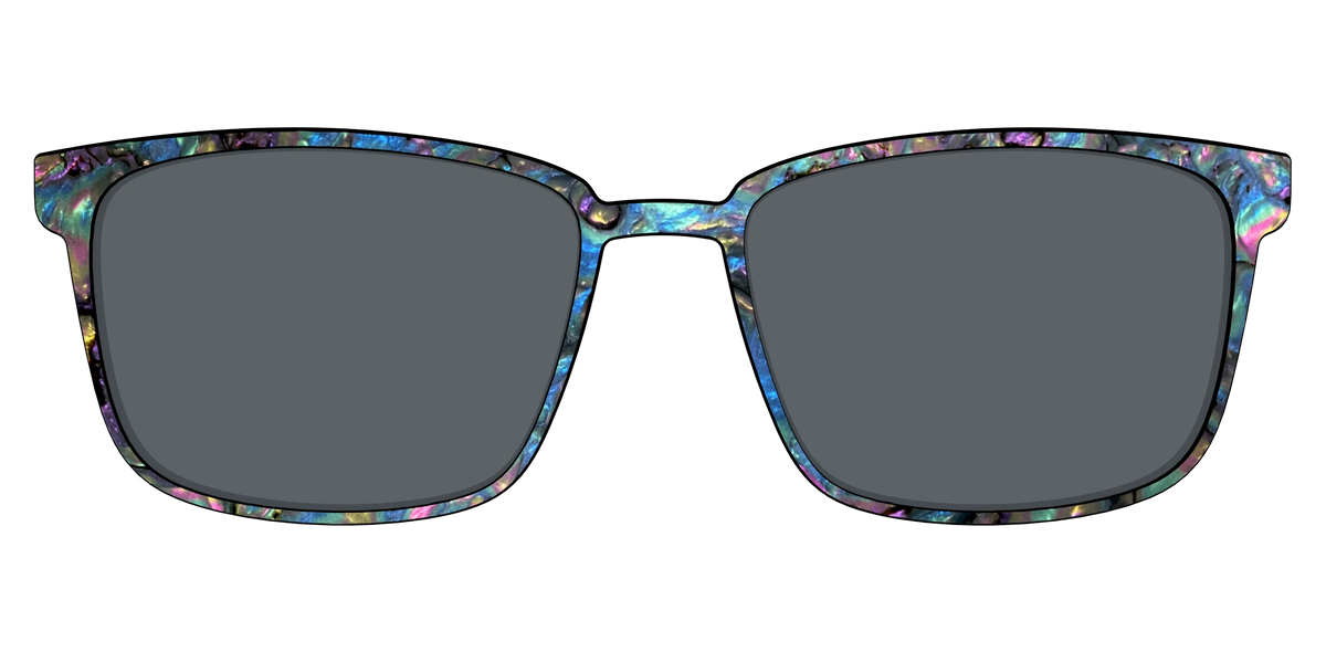 The Polarized Midnight Abalone Sun Top