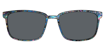The Polarized Midnight Abalone Sun Top