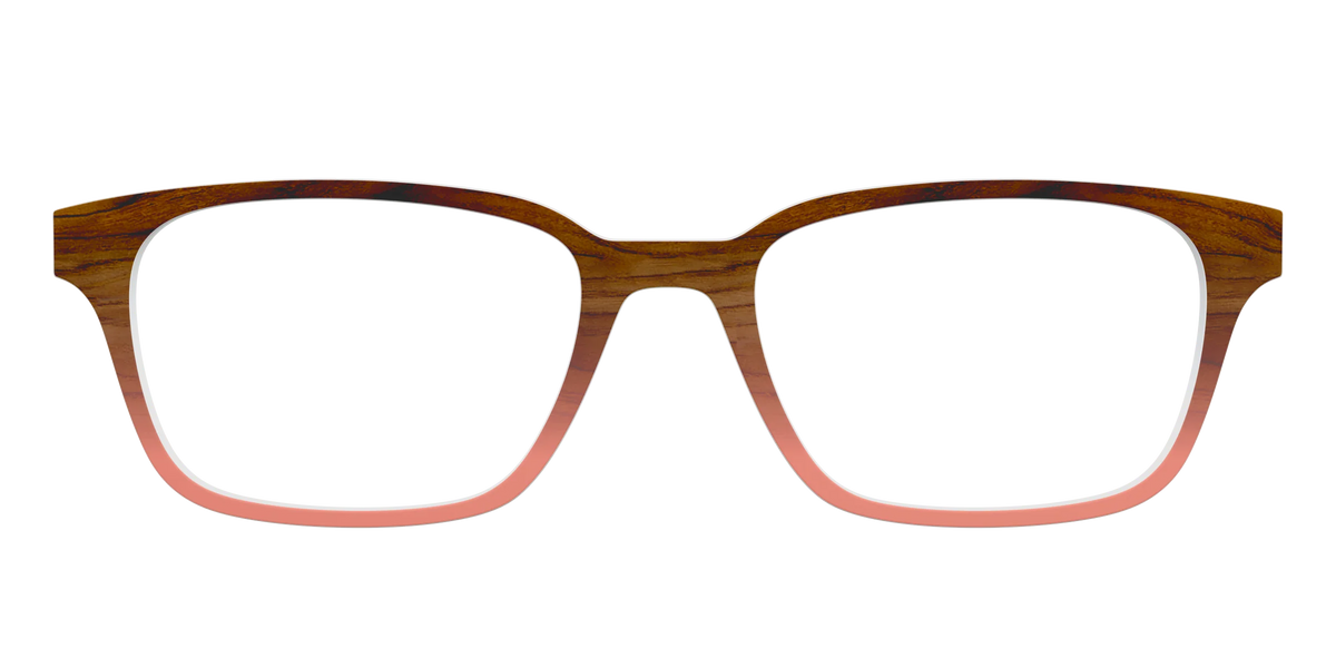 The Woodgrain to Peach Gradient
