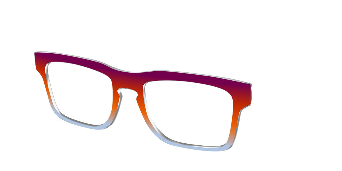 The Raspberry to Periwinkle Gradient