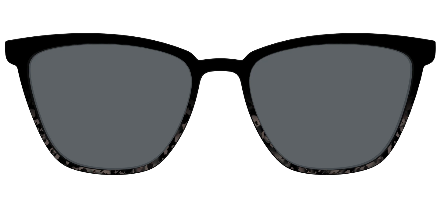 The Polarized Shaded Tortoise Sun Top