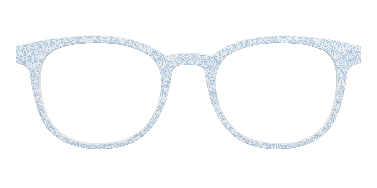 The Something Blue Scallop Lace