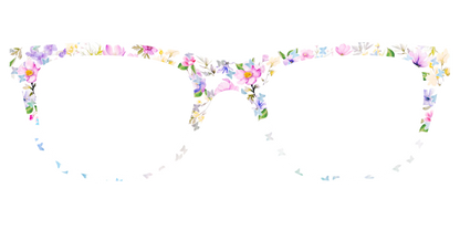 The Delicate Flower Crown with Butterfly Glitter