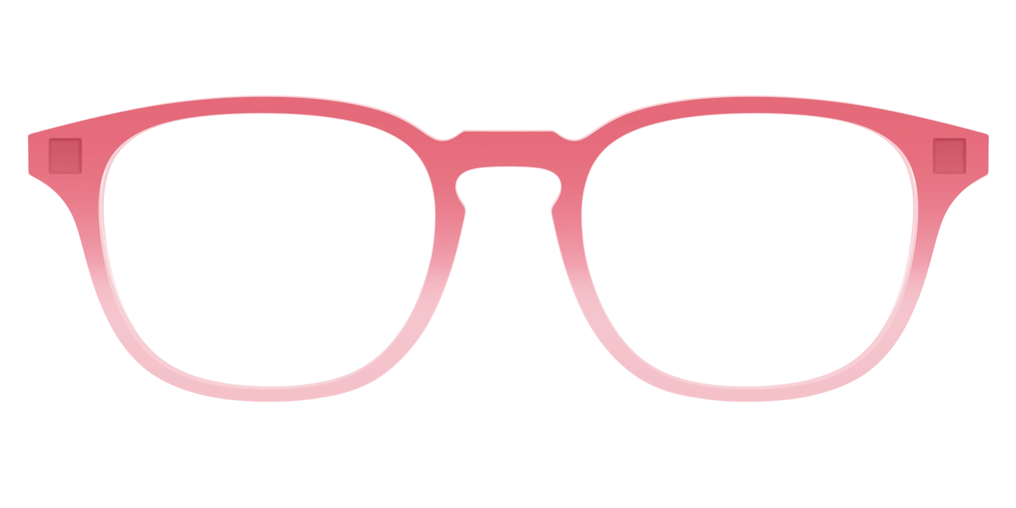The Red to Coral Gradient Crystal