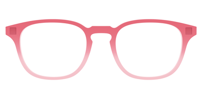 The Red to Coral Gradient Crystal