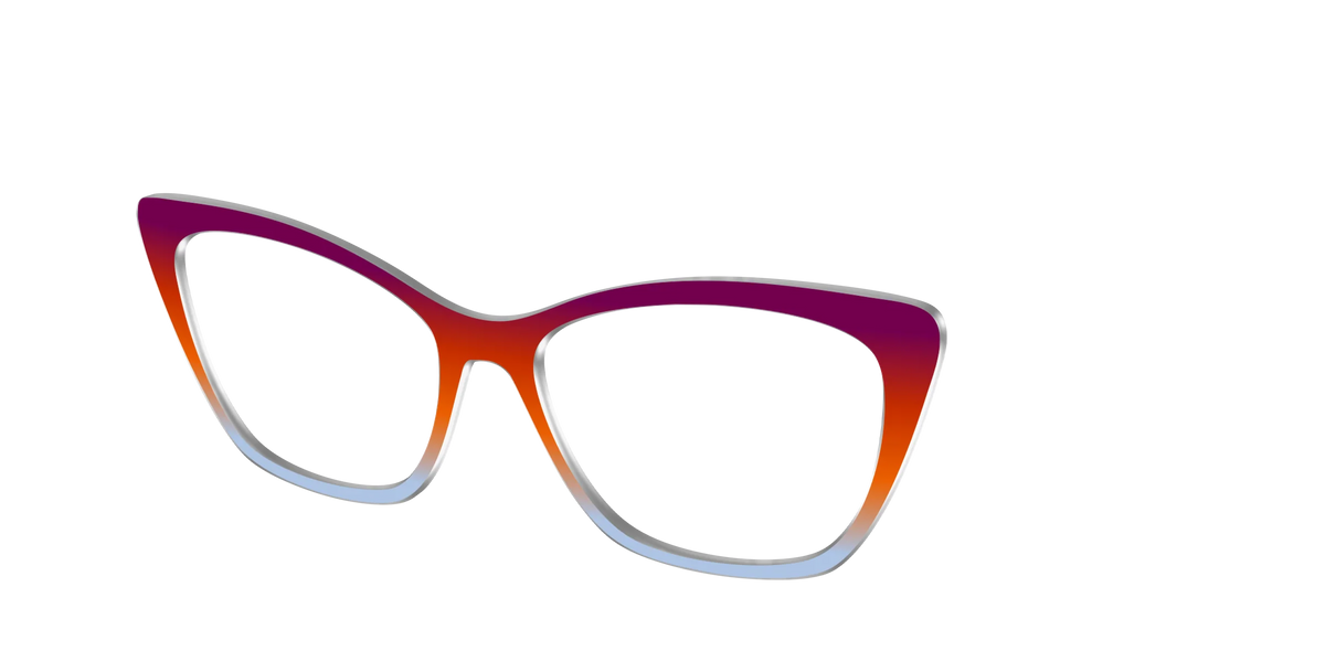 The Raspberry to Periwinkle Gradient