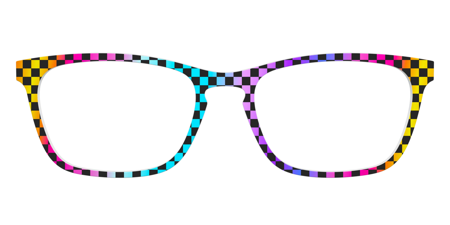 The Rainbow Checkerboard