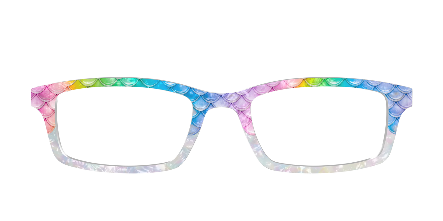 The Rainbow Pearl Scales Crystal