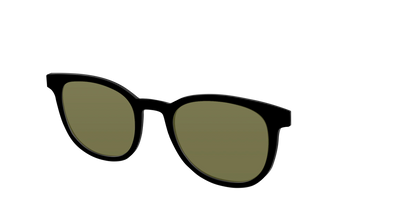 The Black with Green Racquet Sport Lens