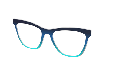 The Royal Blue to Seafoam Gradient