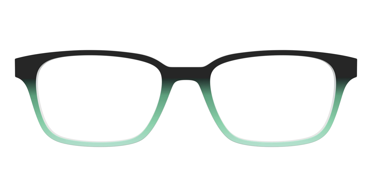 The Black to Spearmint Gradient