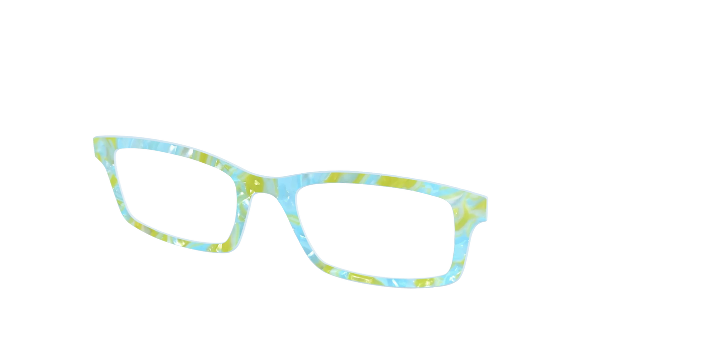 The Blue Lemonade Pearl Marble