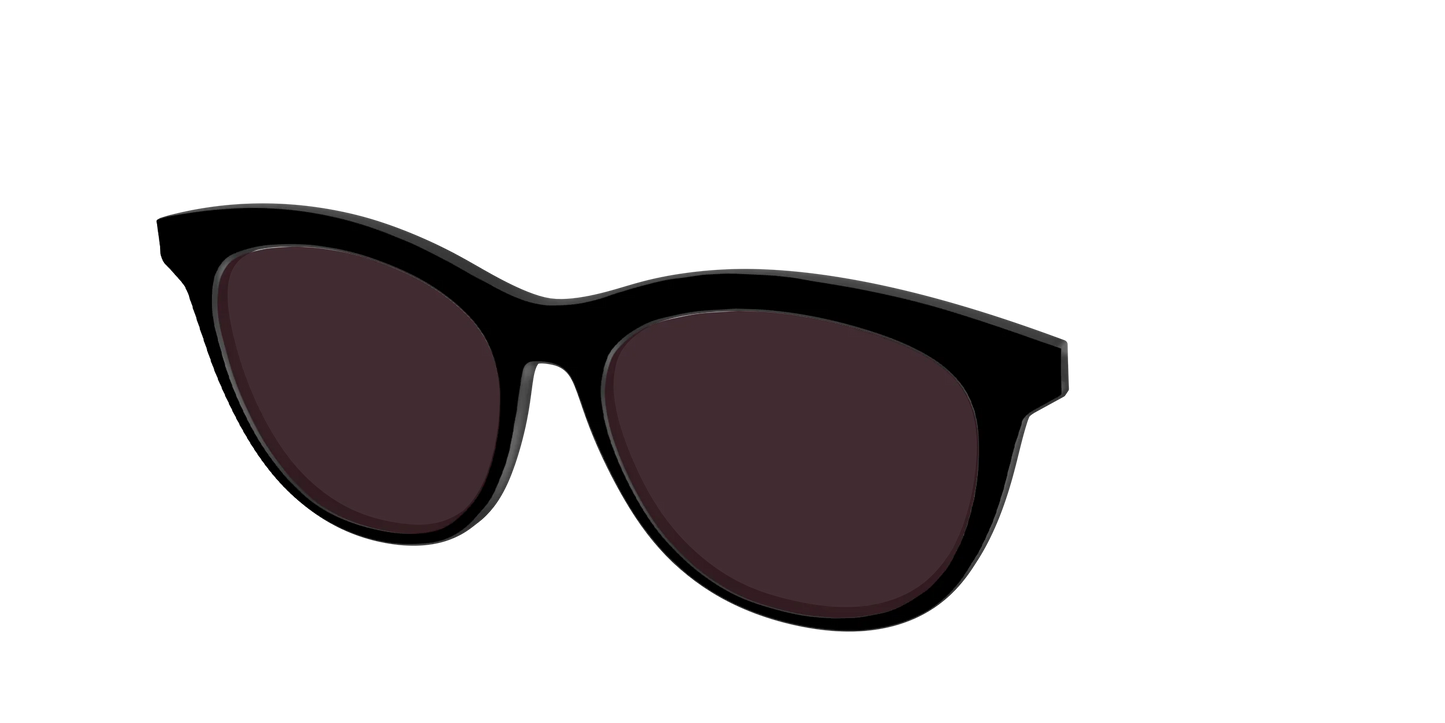 The Black with Water Lens