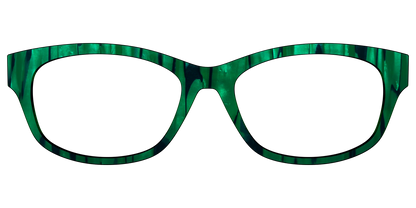The Emerald Moire Stripes