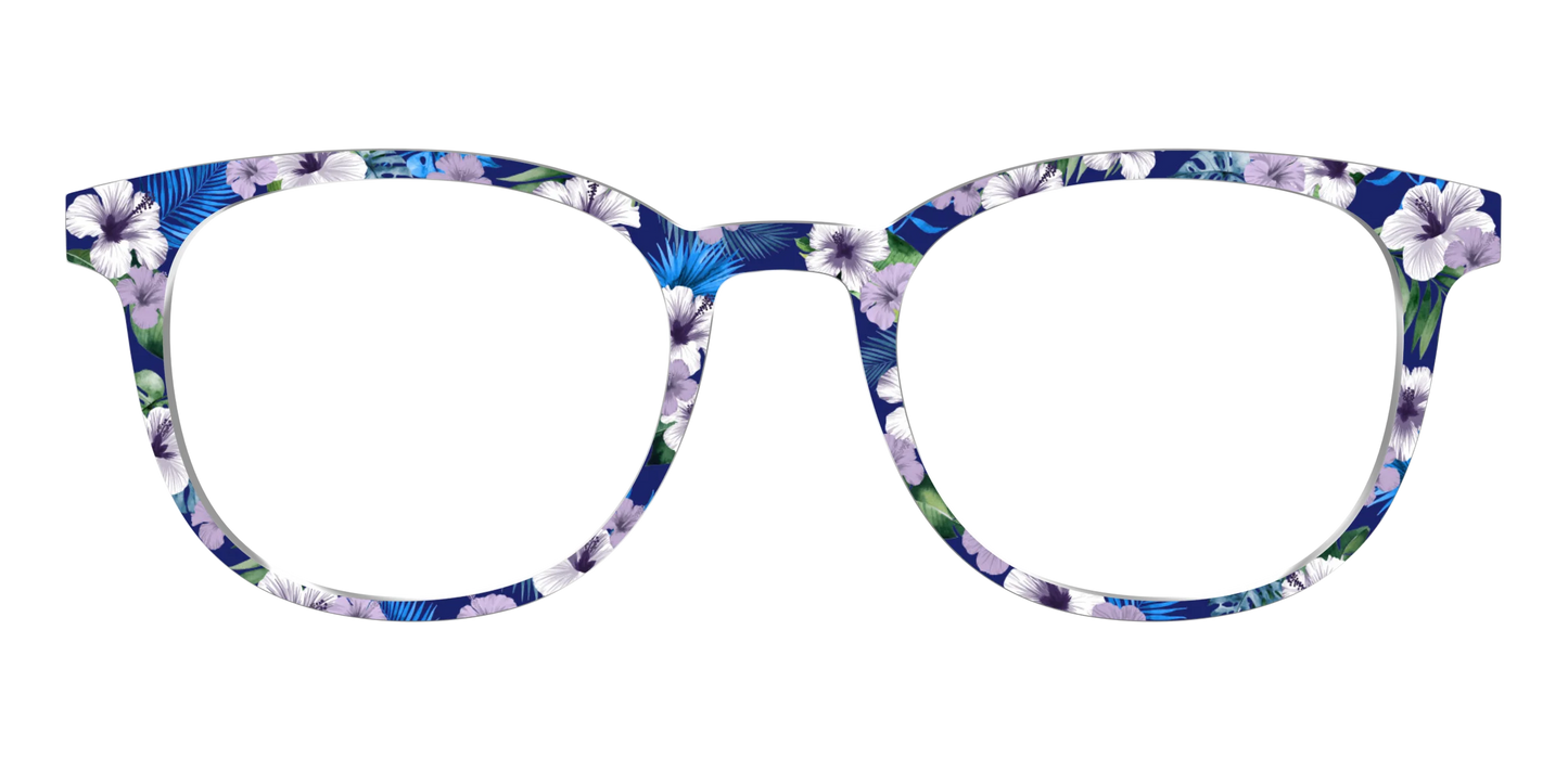 The Tropical Blue Blossoms