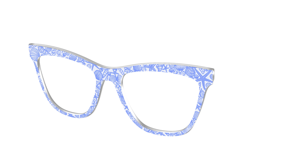 The Reef Blue Shell Lace