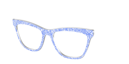 The Reef Blue Shell Lace